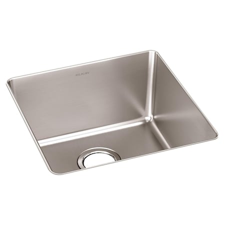 Elkay Lustertone Iconix 18Ga Ss 18.5X18.5X9 Single Undermt Sink ELUH1616T